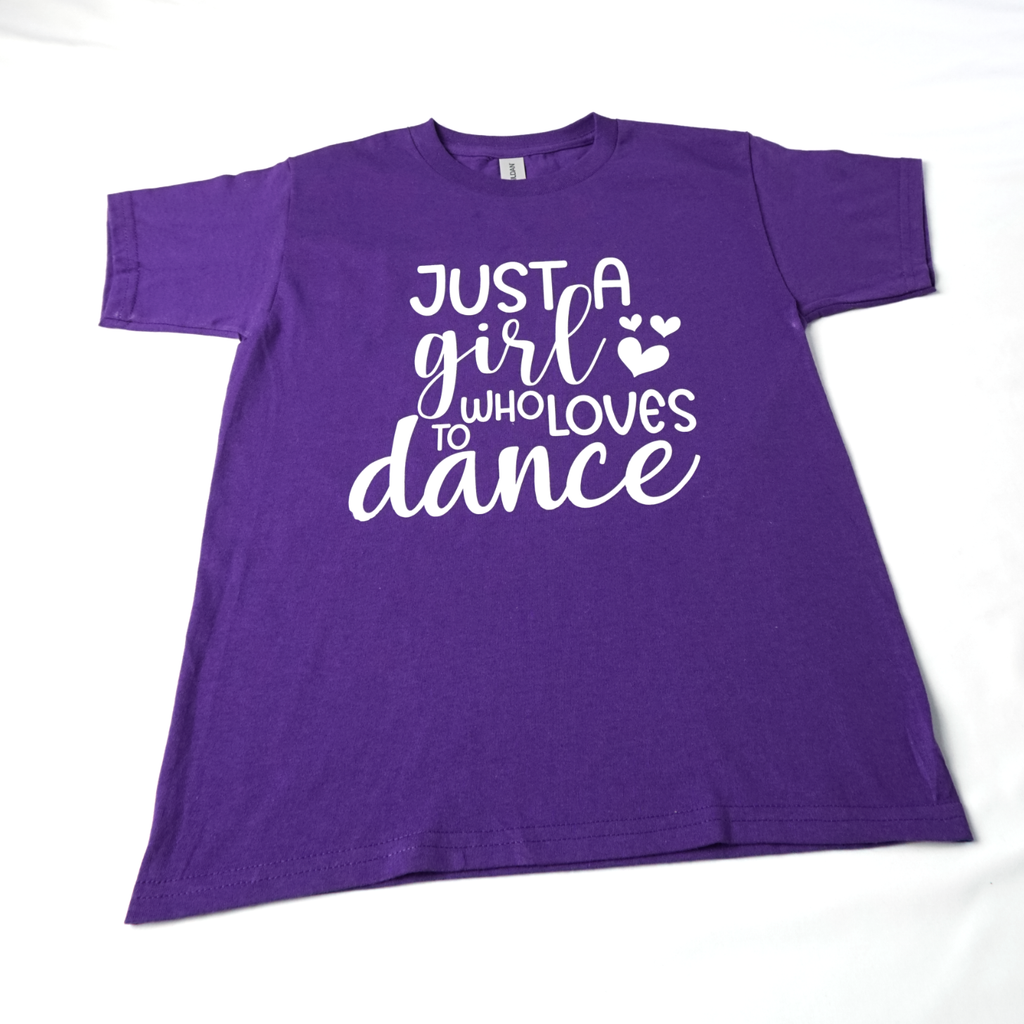 Just a Girl Who Loves Dance T-shirt
