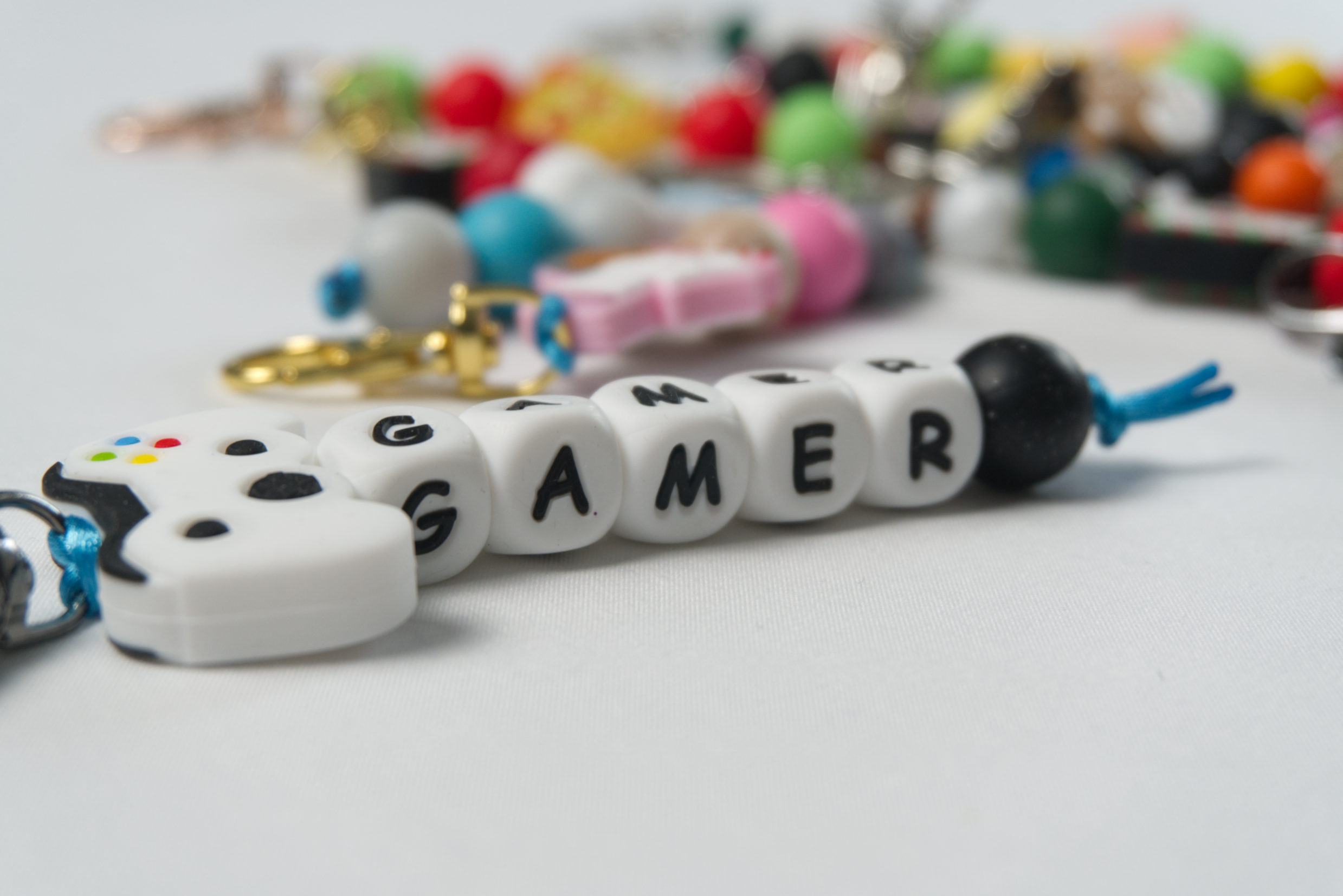 Decorative Bead Keychains