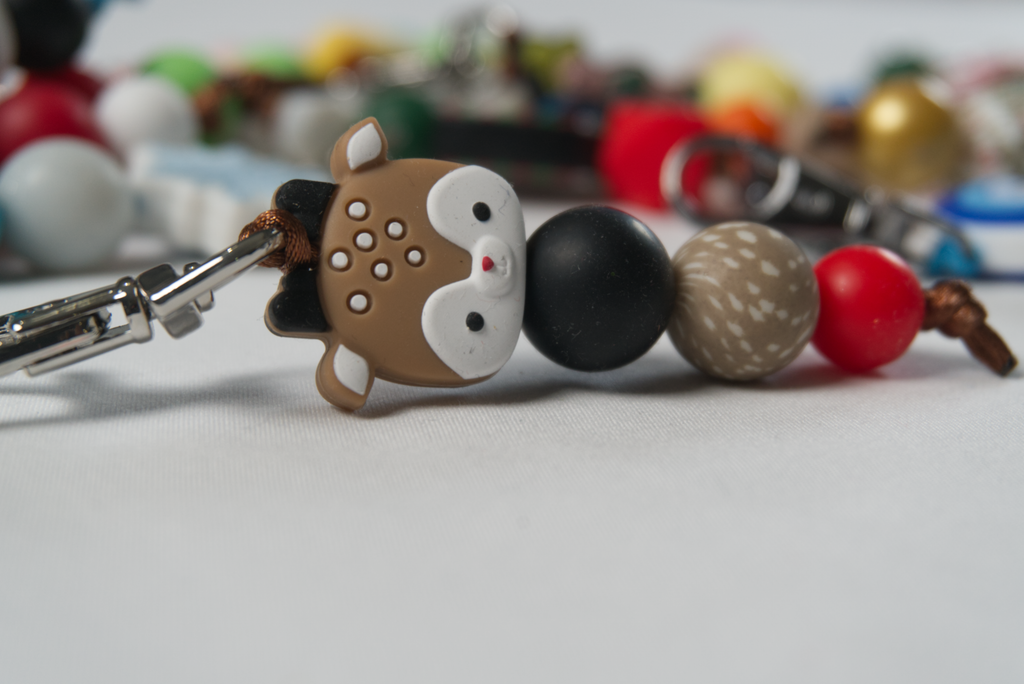 Decorative Bead Keychains
