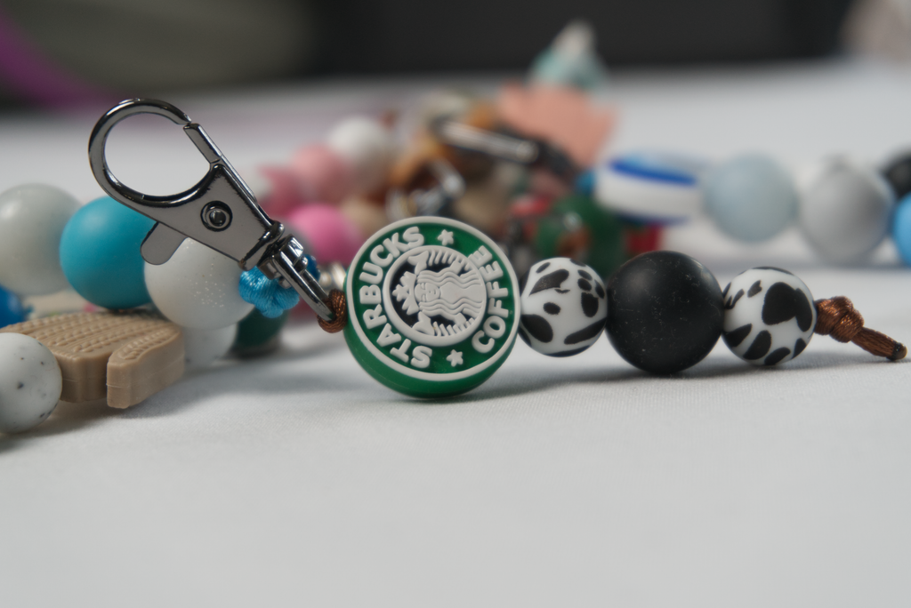 Decorative Bead Keychains