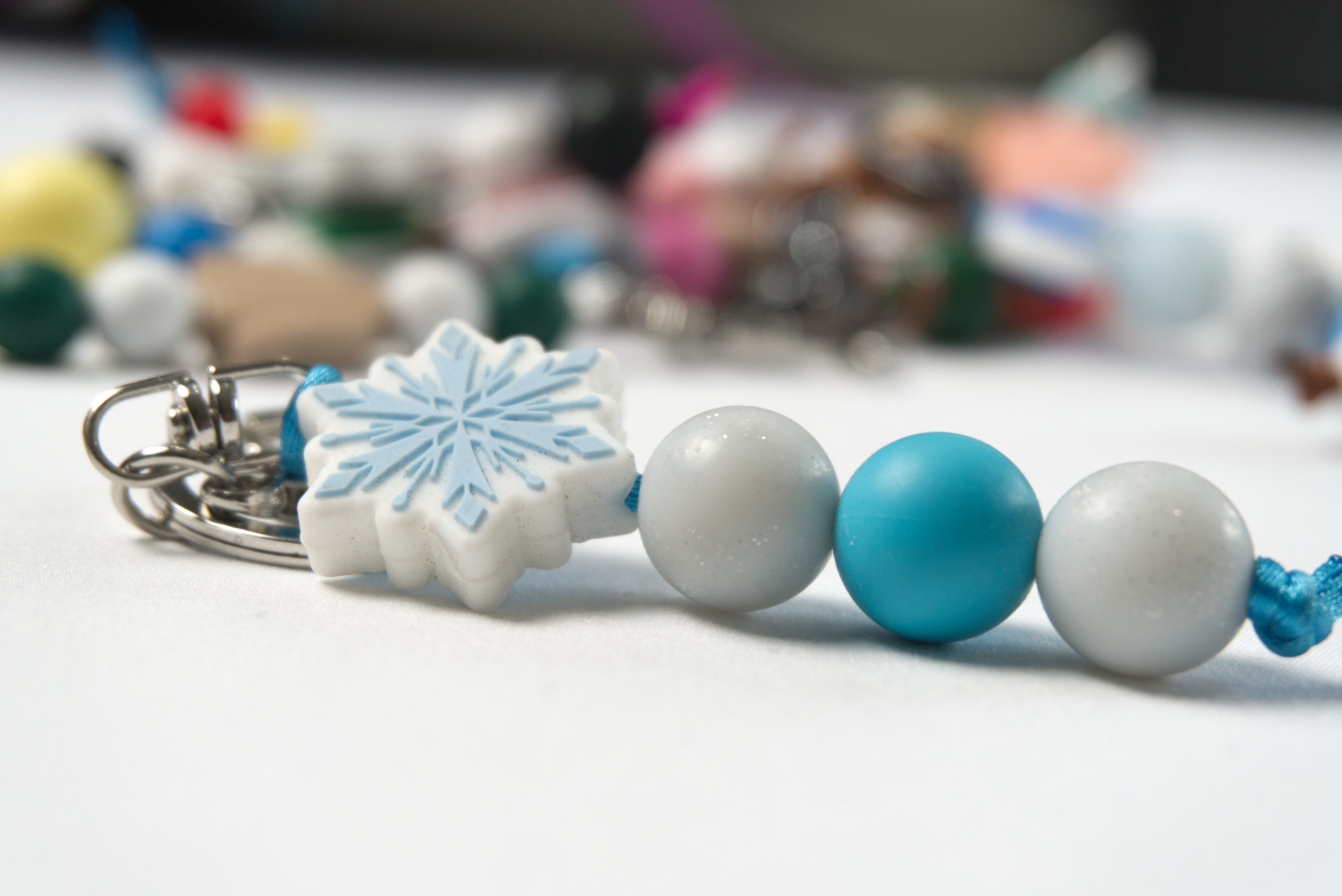 Decorative Bead Keychains