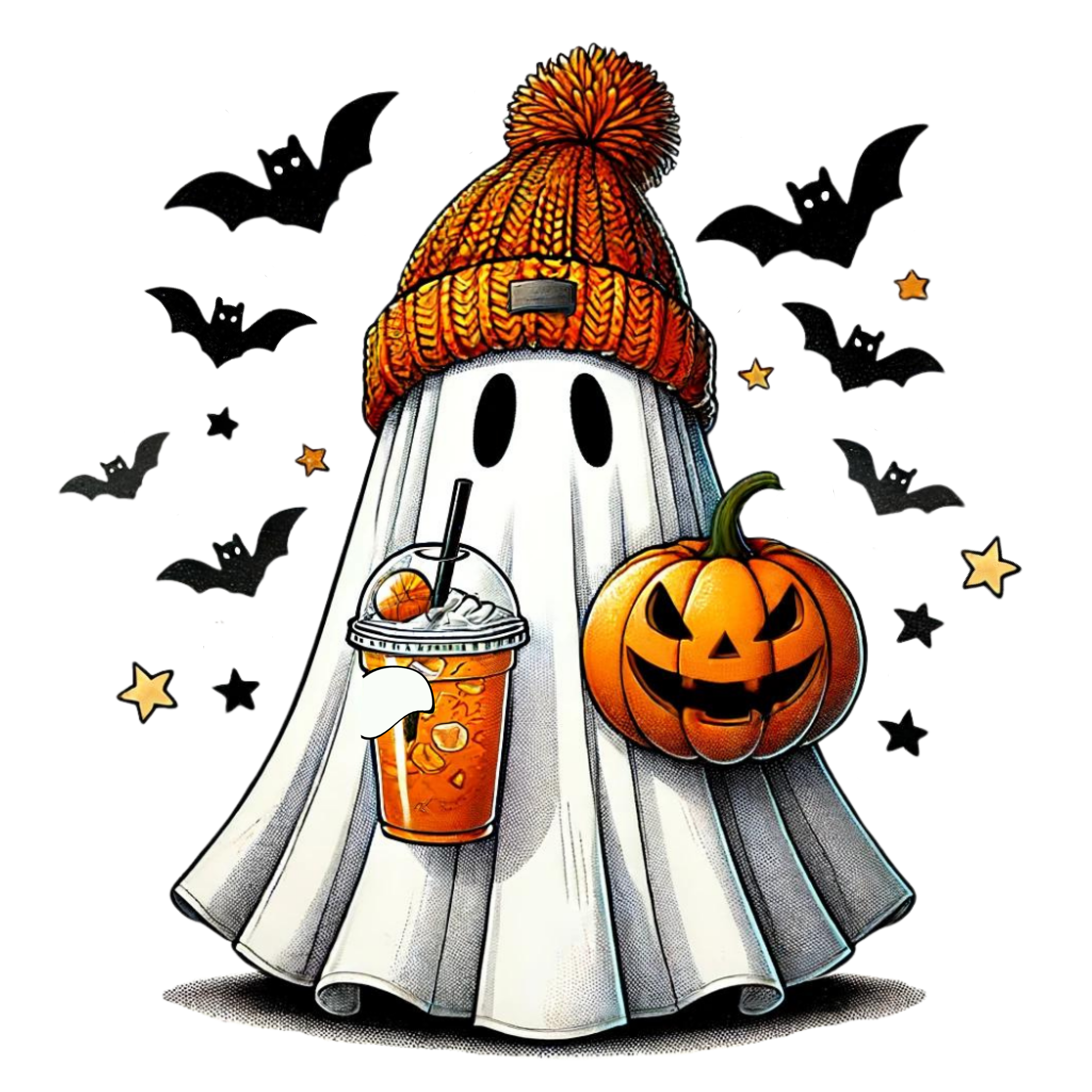 Halloween ghost t-shirt